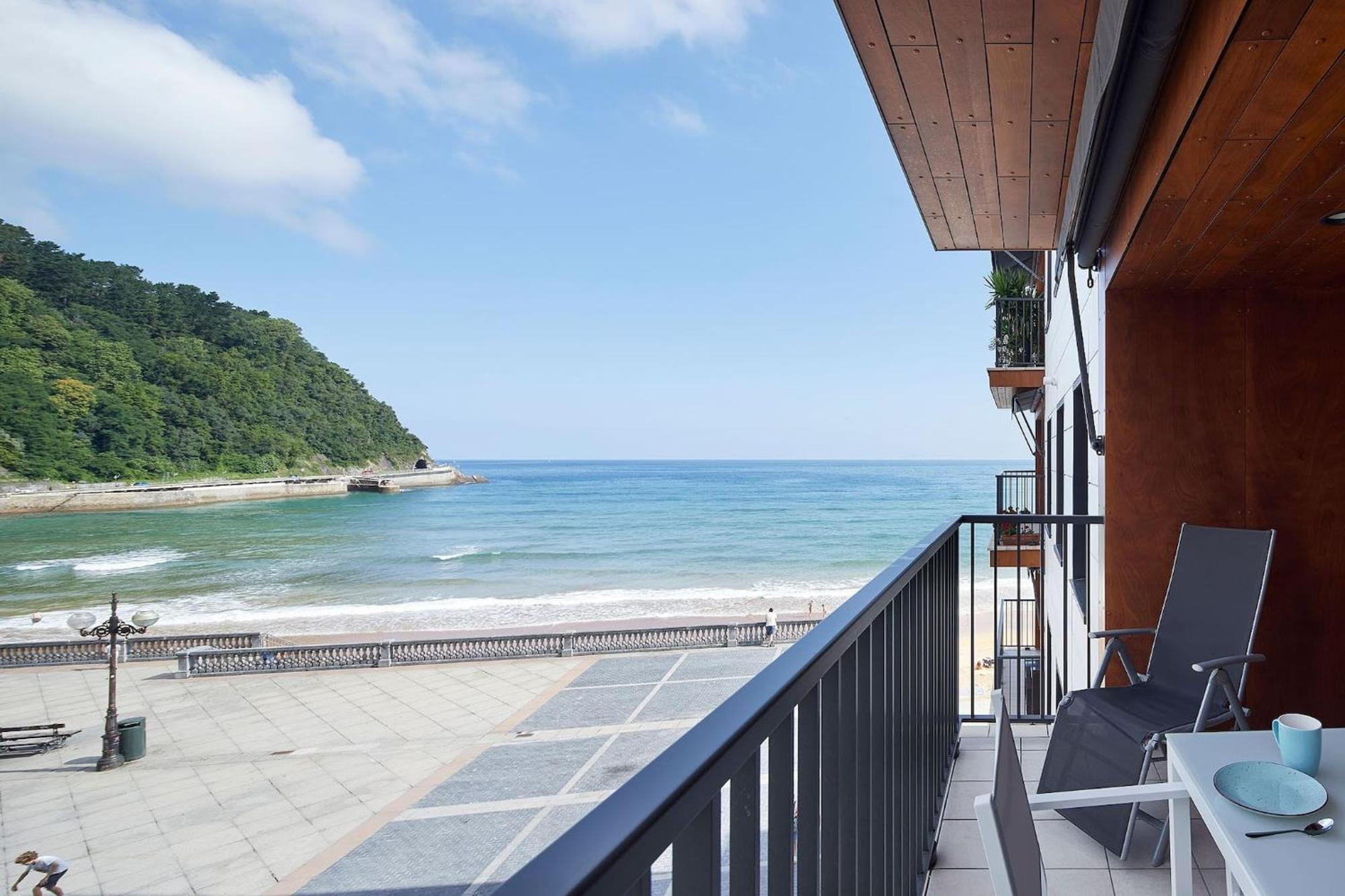 Earra - Narros Beach - Vistas Al Mar, 1 Min Centro Zarautz Luaran gambar