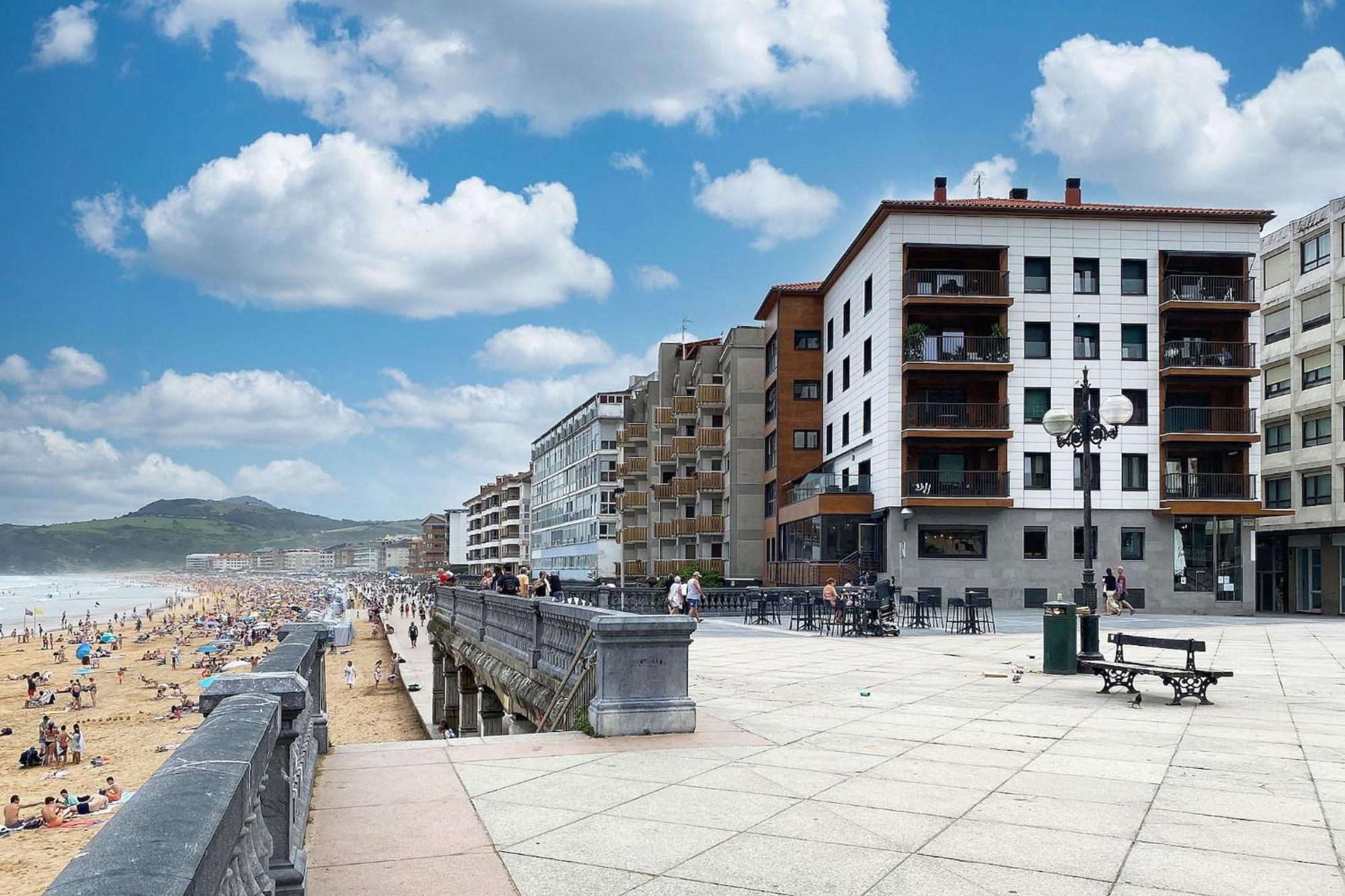 Earra - Narros Beach - Vistas Al Mar, 1 Min Centro Zarautz Luaran gambar